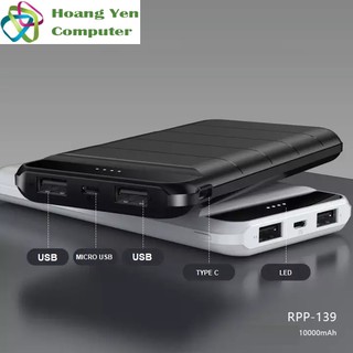 Sạc dự phòng Remax RPP-139 10000mAh