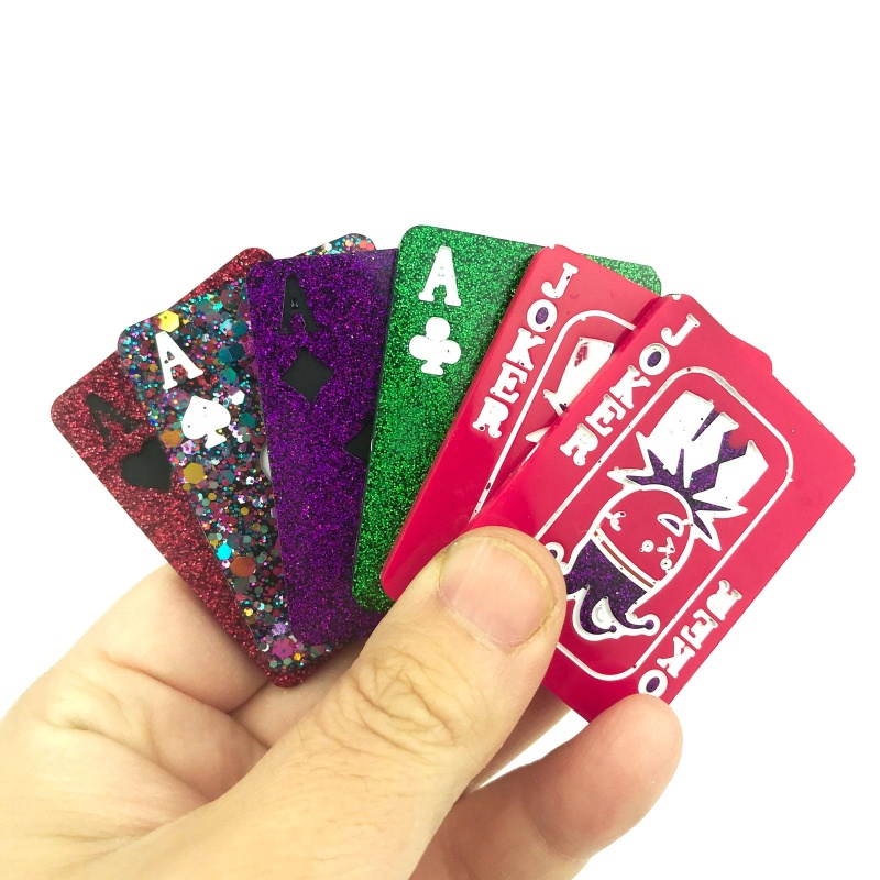 Khuôn Silicon Làm Mặt Dây Chuyền Thẻ Bài Trò Chơi Divination