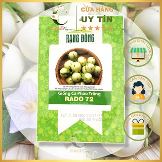 Hạt giống Cà Pháo Trắng Rado 72 Sai Trái (0.5gr)