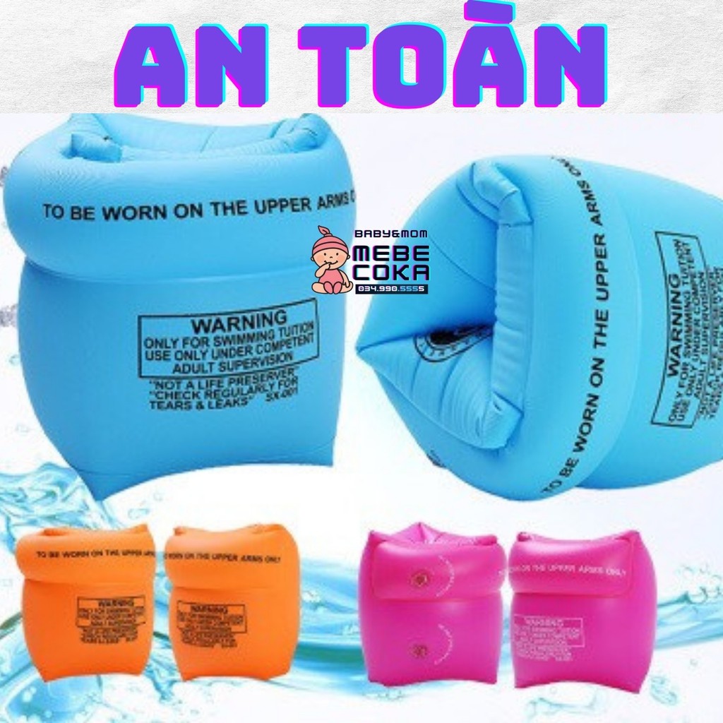 Phao bơi cho bé ,phao tập bơi liền thân trợ nổi đỡ ngực siêu an toàn cho bé Trai - bé Gái
