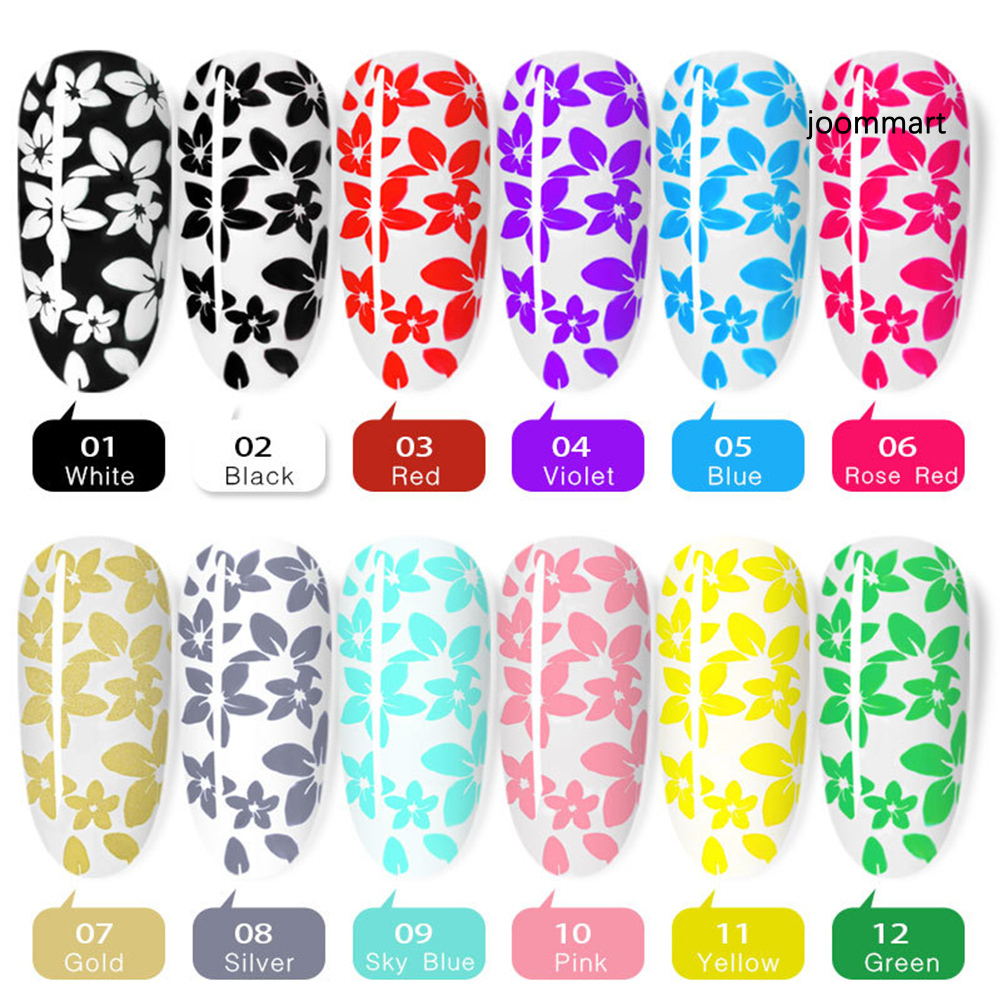 Gel Sơn Móng Tay In Họa Tiết Độc Đáo Tiện Dụng