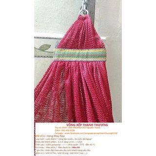 Lưới Võng May nẹp kim A( Màu tím + Siver )