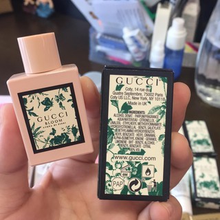 Nước hoa Gucci Bloom Acqua Di Fiori mini 5ml Eau De Toilette