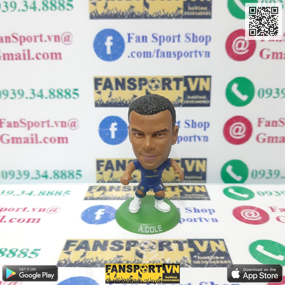 Tượng cầu thủ bóng đá Chelsea Soccerstarz non kodoto soccerwe Cech Luiz Cole Torres Mata