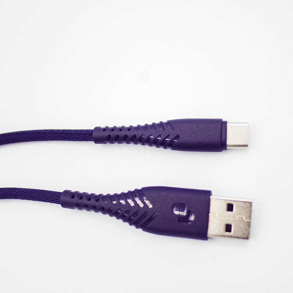 Cáp sạc Micro USB Umetravel C2-MO xanh dương đậm cấu tạo siêu bền