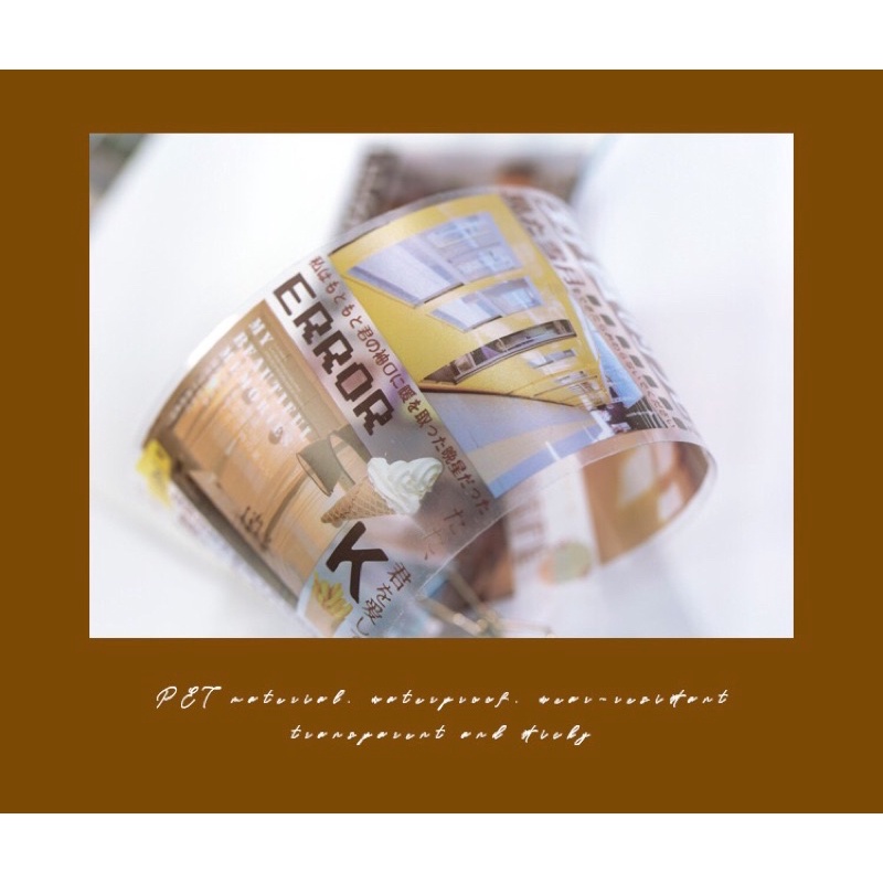 Combo 4 tấm hình trang trí sổ phong cảnh chống thấm pet