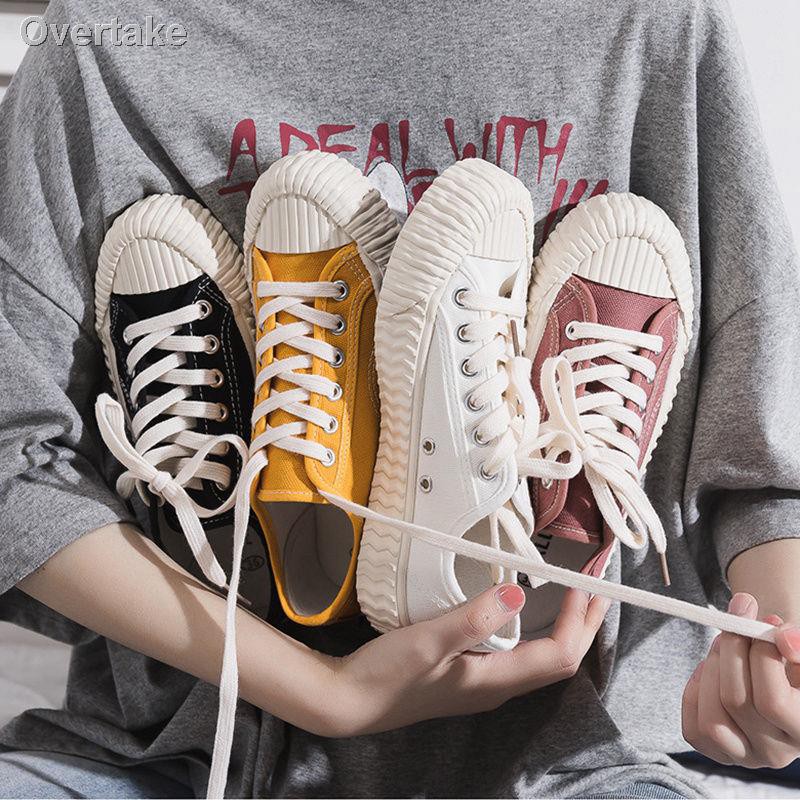 Giày Thể Thao Nữ Bằng Vải Canvas Thời Trang Phong Cách Hàn Quốc | BigBuy360 - bigbuy360.vn