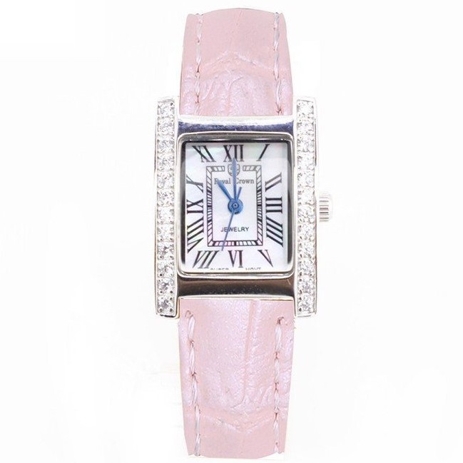 Đồng hồ nữ chính hãng Royal Crown 6306 dây da nhiều màu | BigBuy360 - bigbuy360.vn