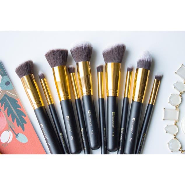 Bộ Cọ BH Cosmetics Sculpt And Blend – Fan Faves 10 Piece Brush Set