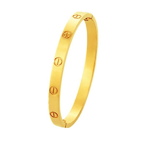 Vòng Tay Mạ Kim Loại Cá Tính WXSZHJ-009 Titanium Premium Classic Luxury Design Love & Story Bracelets Bangles Hot Trendy | BigBuy360 - bigbuy360.vn