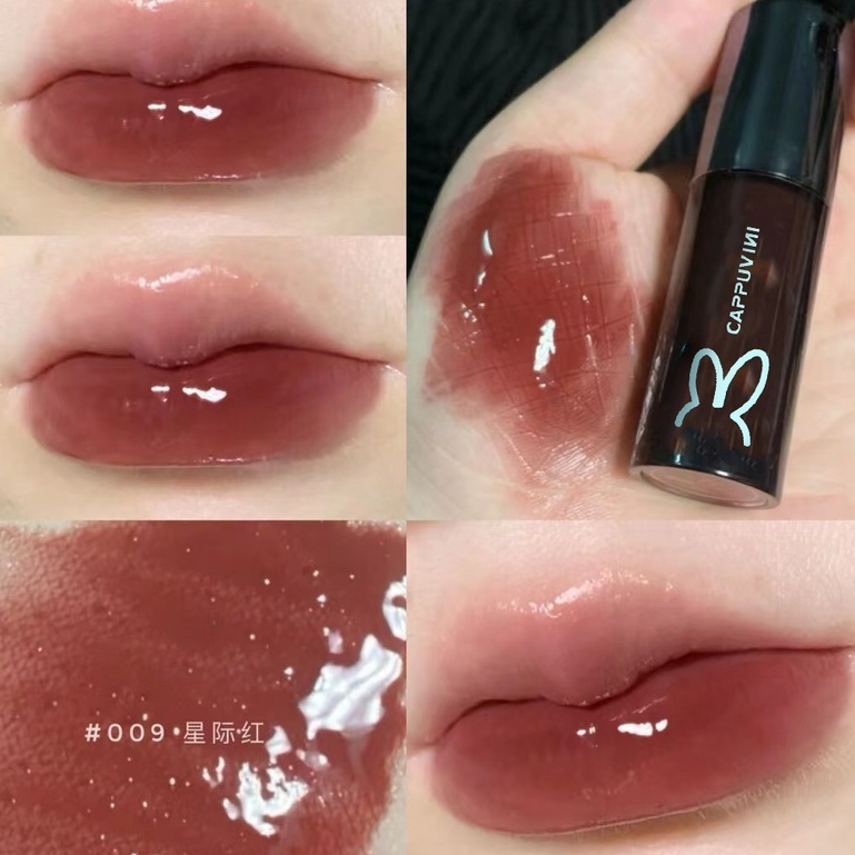 Sweet Mint Son Bóng Căng Bóng Mềm Mịn Black Rabbit vỏ thỏ đen