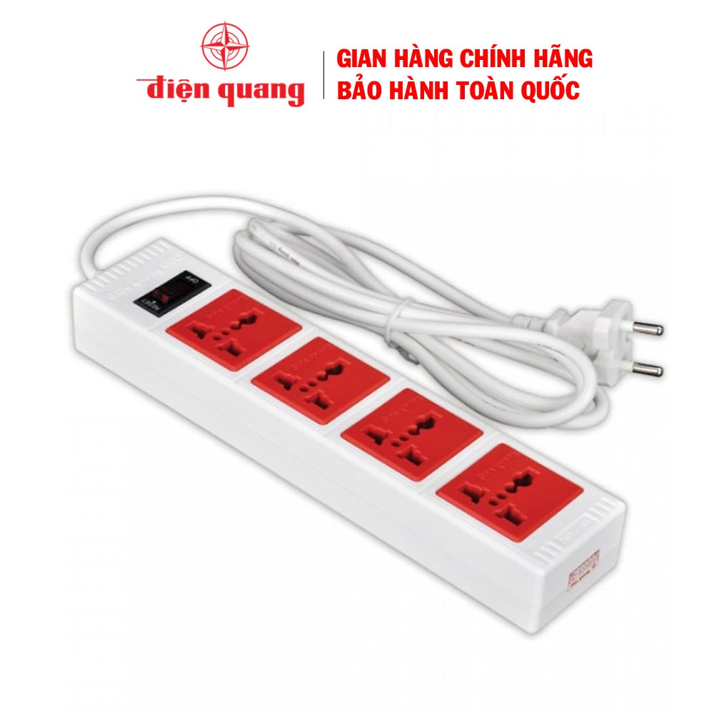 Ổ cắm Điện Quang ECO ĐQ ESK 43ECO - bảo hành 12 tháng, công suất chịu tải 2500W