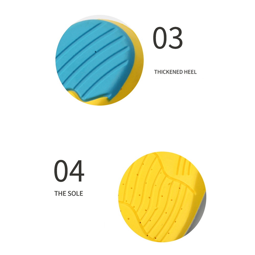 Đế lót giày thể thao chạy bộ leo núi bằng cao su non thấm hút sốc cho nam và nữ