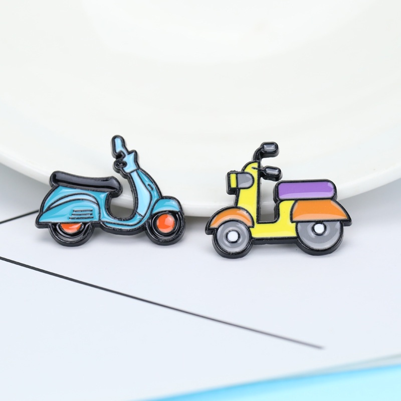 (MớI) Ghim CàI ÁO HìNh Xe MáY Dễ Thương