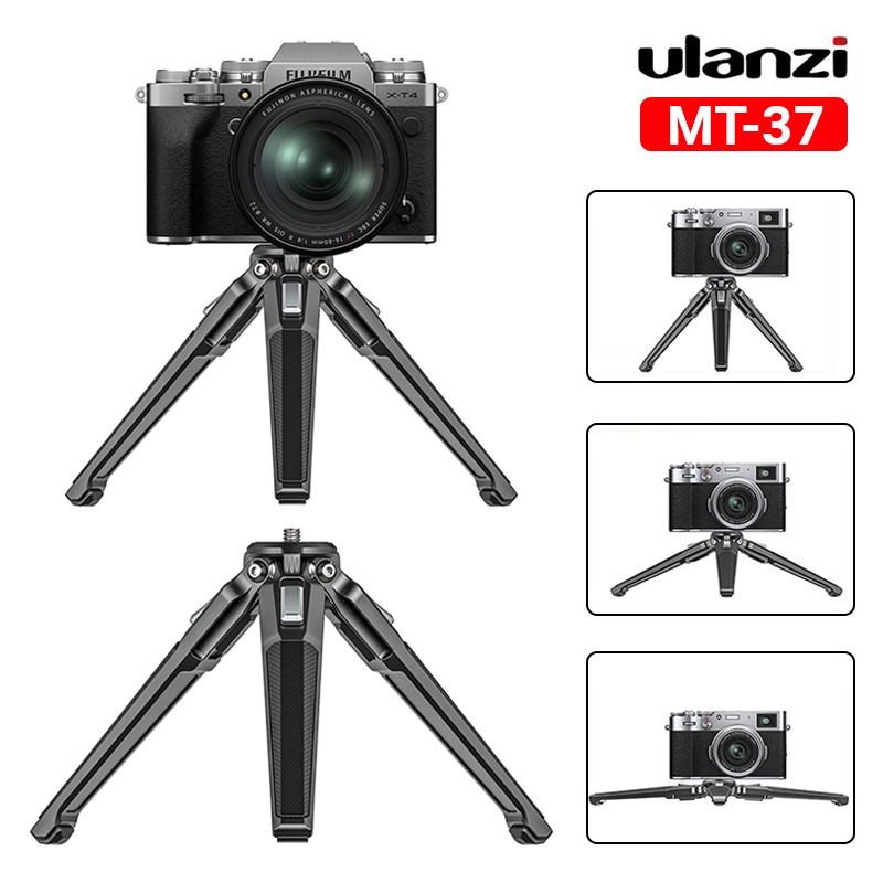 Giá đỡ 3 chân Ulanzi MT-37 Mini Metal Tripod Hợp Kim Nhôm