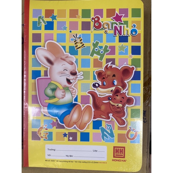 Vở Hồng hà 48tr 0509