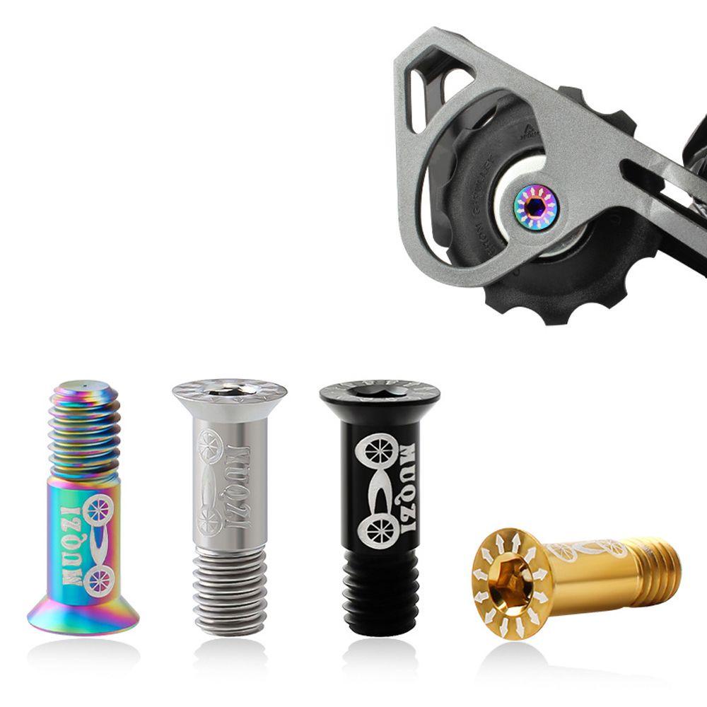 Bộ 2 Ốc Vít M5 Bằng Titan Gắn Bánh Sau Xe Đạp Siêu Bền Tiện Dụng