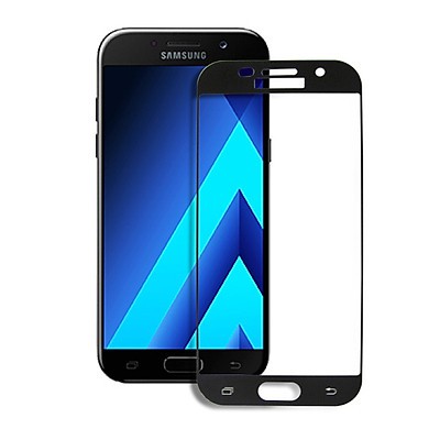 Cường lực full màn 9D SAMSUNG A5 -2017/ A520 màu đen cao cáp, kèm khăn lau màn hình