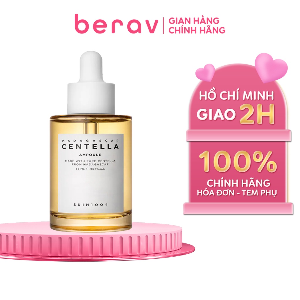 Tinh Chất Giảm Mụn, Mờ Thâm, Làm Dịu Và Phục Hồi Da Skin1004 Madagascar Centella Ampoule 55ml