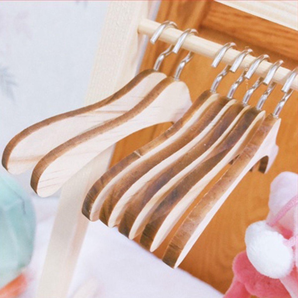 Giá Đỡ Treo Quần Áo Bằng Gỗ Chống Trượt Kích Thước 12cm