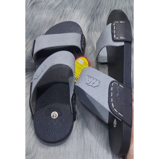 Dép Cao Su 2 Quai Ngang Chỉ May