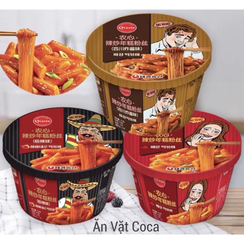 TOKBOKKI MIẾN SỐT CAY HÀN QUỐC