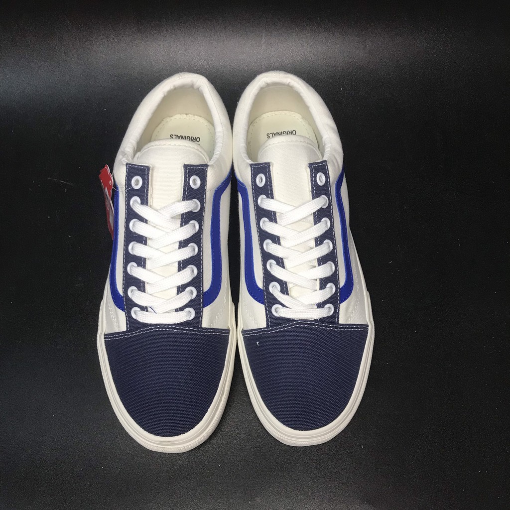 Giày Nam Nữ Vans Da Lộn Màu Xanh Giá Rẻ R11 Thời Trang