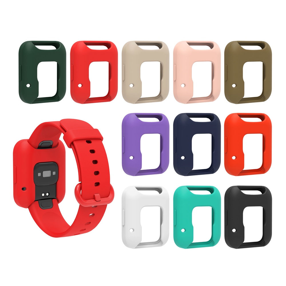 Ốp Silicone Bảo Vệ Mặt Đồng Hồ Thông Minh Xiaomi Mi Watch Lite / Redmi Watch 2 Lite