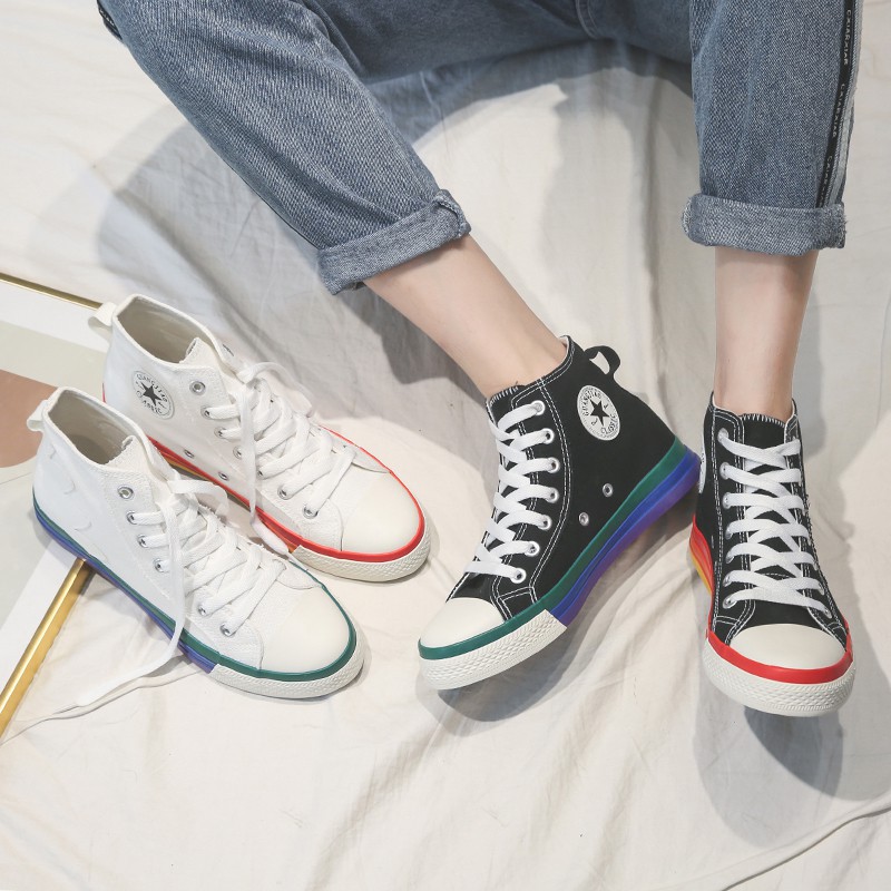 Giày Thể Thao Cổ Cao Siêu Nhẹ Họa Tiết Lá Phong Thời Trang : | BigBuy360 - bigbuy360.vn