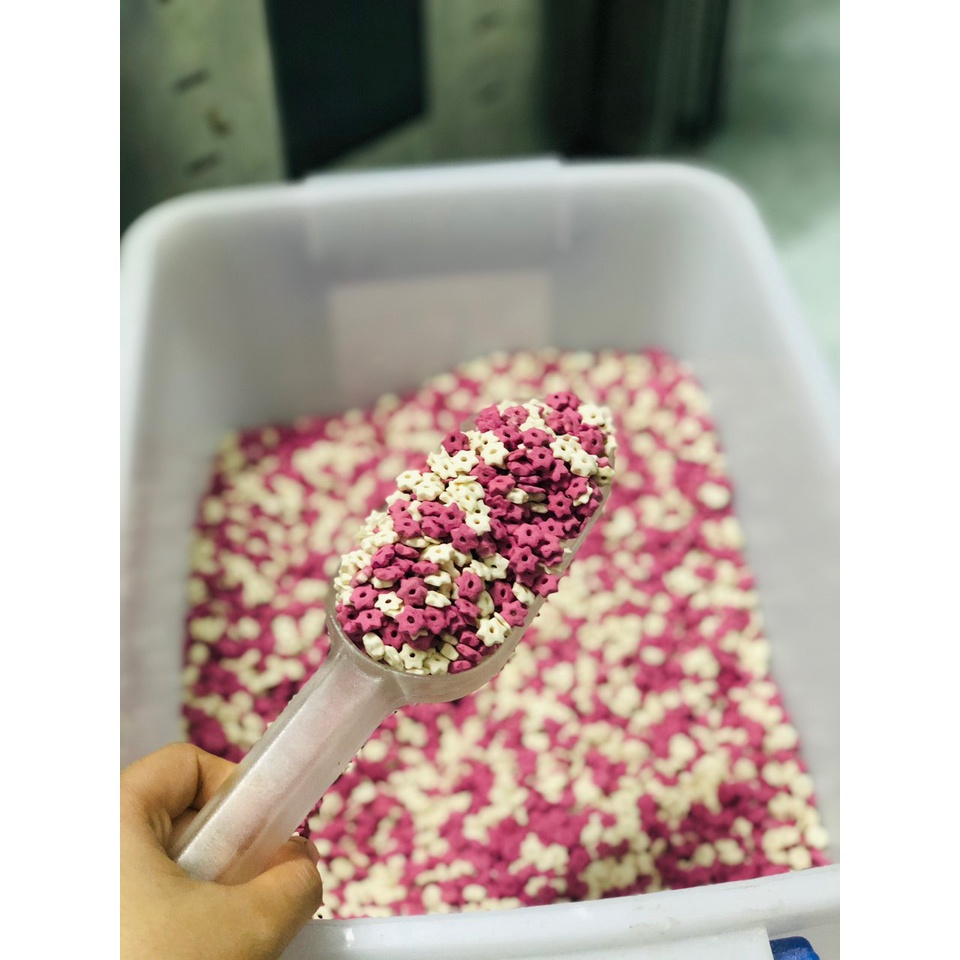 Nui sao Rau củ hữu cơ ngũ sắc cho bé ăn dặm từ 6,7,8 tháng 500g