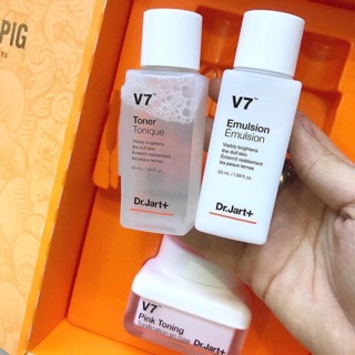 Kem dưỡng trắng ngày đêm Set v7