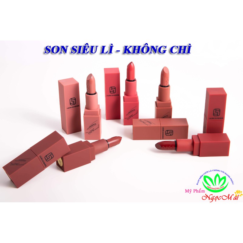 Son Lì Nhật Kim Anh Laura Sunshine Cotton Rose 02 - Màu hồng đất