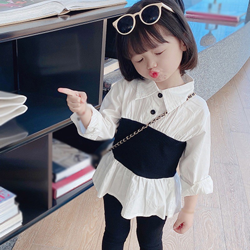 Áo Kiểu Hàn Quốc Thời Trang Cho Bé Gái