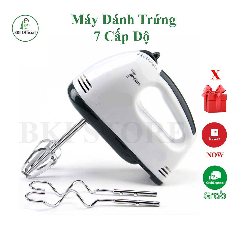 Máy đánh trứng cao cấp cầm tay 7 tốc độ công suất đa năng - DANHTRUNG7C