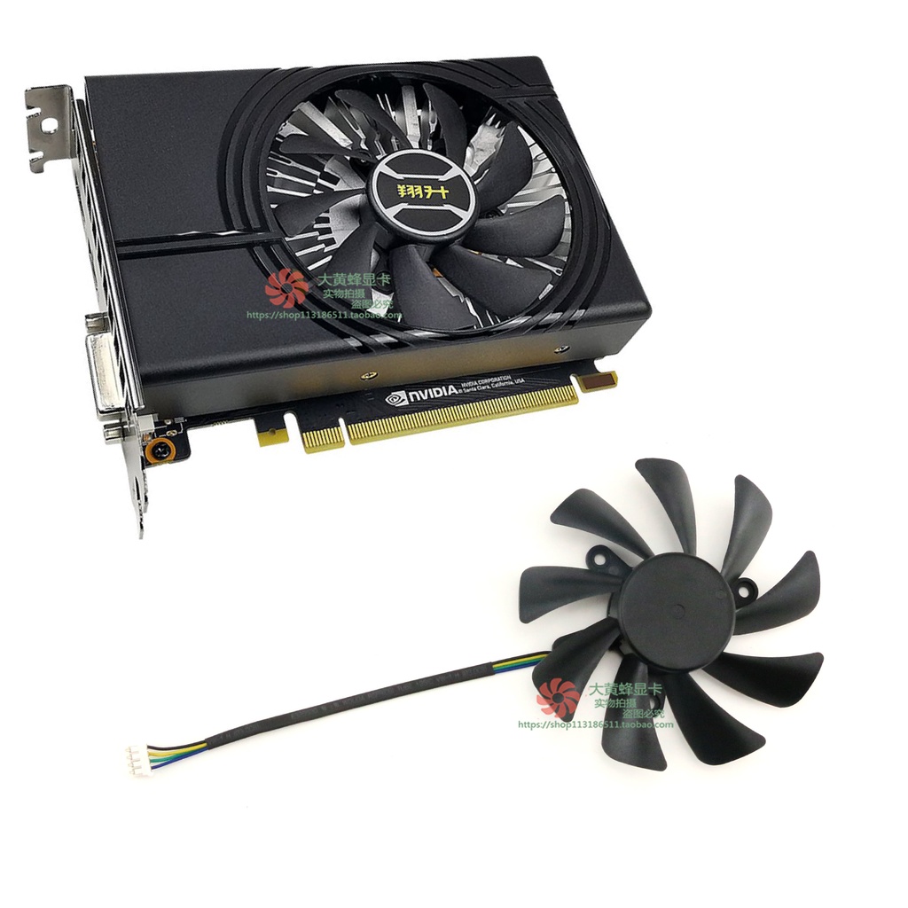 Card đồ họa Tản nhiệt ASL / Xiangsheng GTX1660 1660ti 6GB MINI ITX Card đồ họa Quạt làm mát
