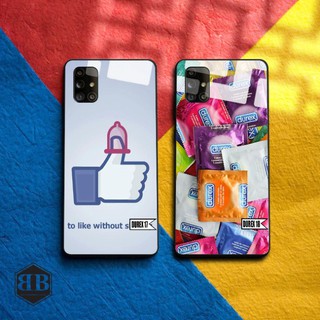 Ốp lưng kính cường lực Samsung Galaxy A71 durex
