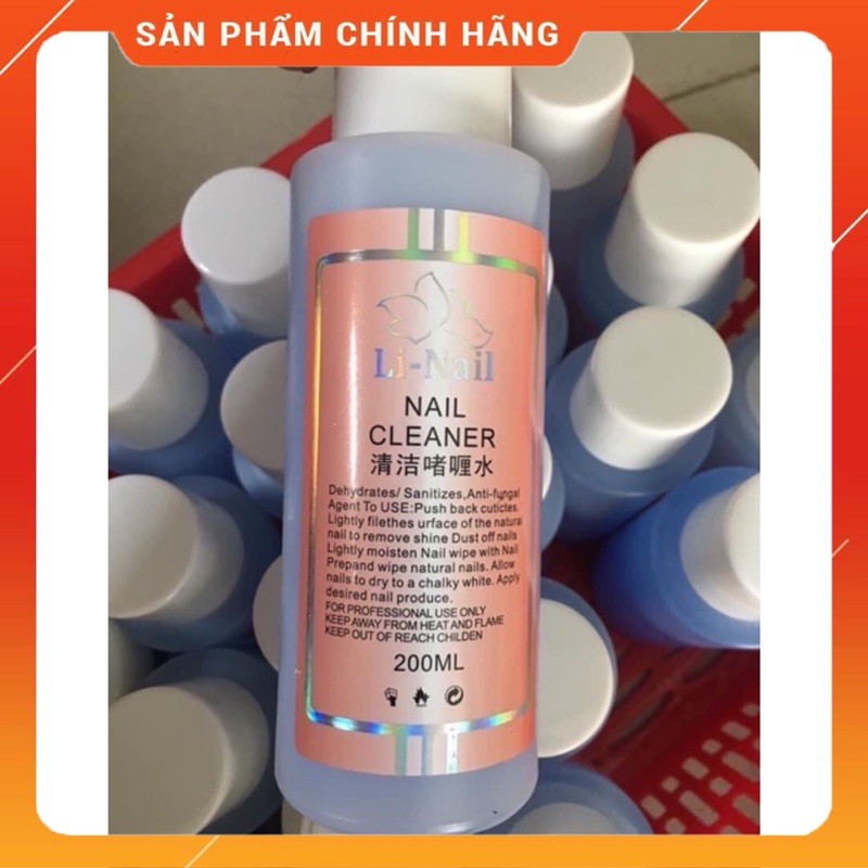 NƯỚC LAU GEL LI-NAIL 200ML CHUYÊN DỤNG CHO DÂN LÀM MÓNG