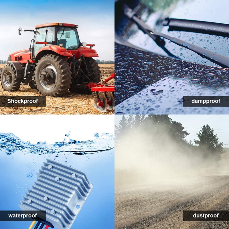 Bộ Chuyển Đổi Điện Áp DCDC 48V Sang 12V 10A 120W