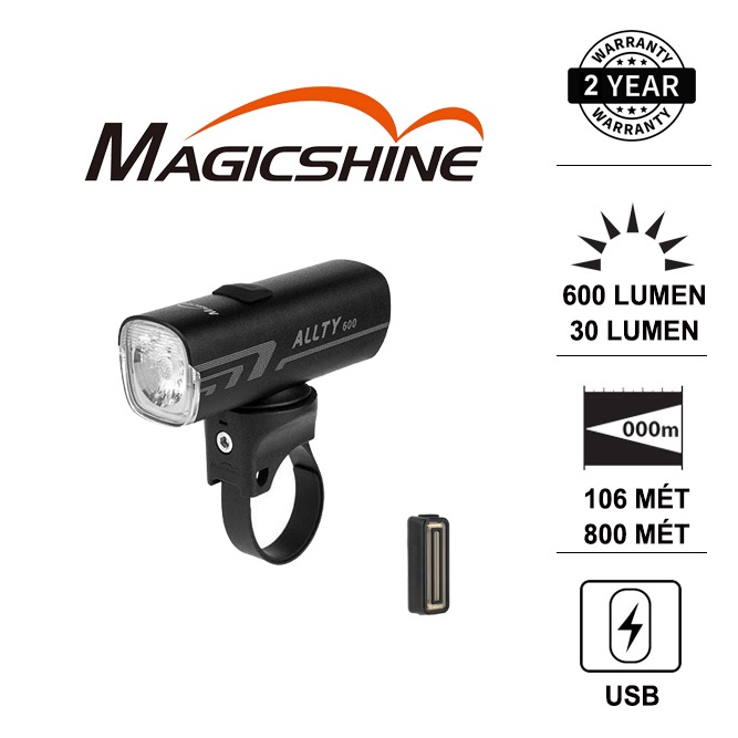 Combo Đèn xe đạp MAGICSHINE ALLTY 600 và Đèn hậu xe đạp SEEMEE 30 Phụ Tùng &amp; Phụ Kiện Xe Đạp