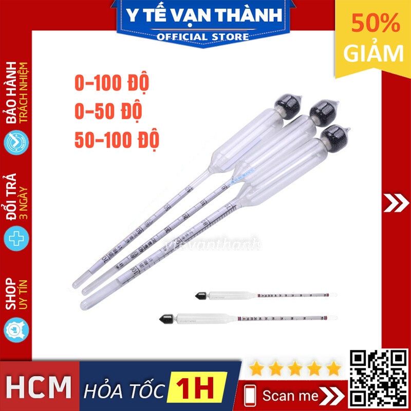 ✅ Cồn Kế, Tửu Kế- OEM, Đo độ cồn -VT0551