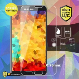 Kính cường lực samsung galaxy note 3 ( trong suốt)
