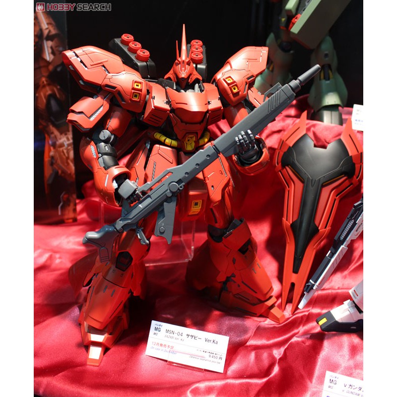 Mô hình đồ chơi lắp ráp MG Sazabi Ver ka Bandai - Hàng chính hãng