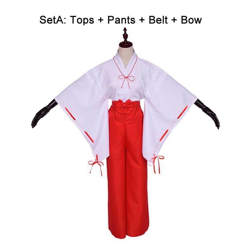 Bộ Kimono Toàn Bộ Phong Cách Anime Inuyasha Kikyo/Mikofuku