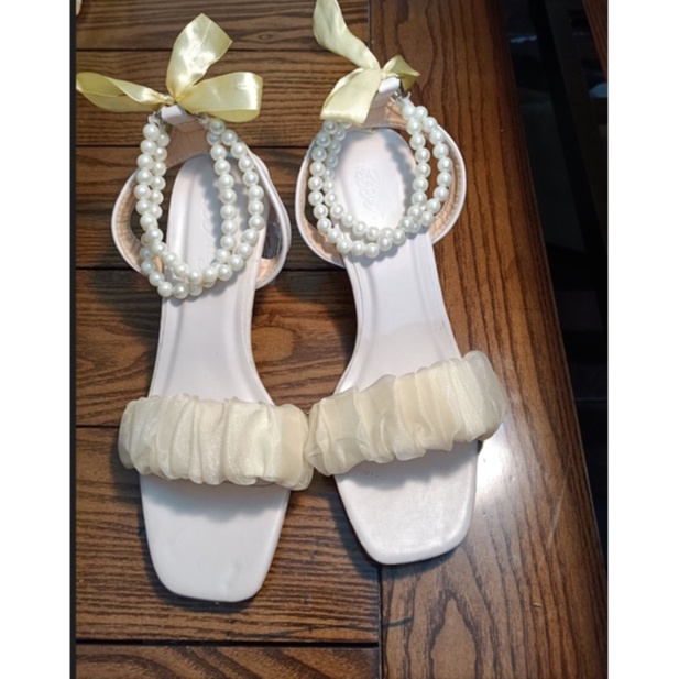 Sandal cao gót nữ 5 phân QUAI VOAN hot Trend 2022 fom chuẩn