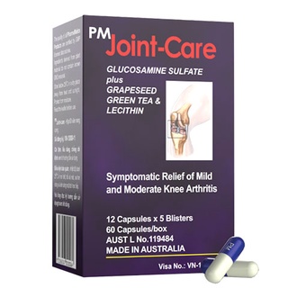 PM Joint-Care thuốc giảm triệu chứng thoái hóa khớp hộp 60 thumbnail