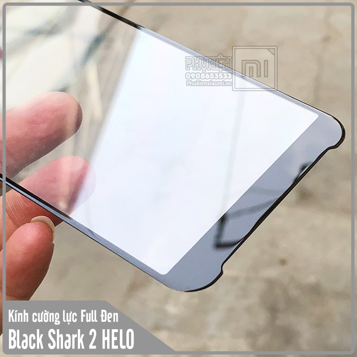 Kính cường lực Xiaomi BLack Shark HELO Full viền đen