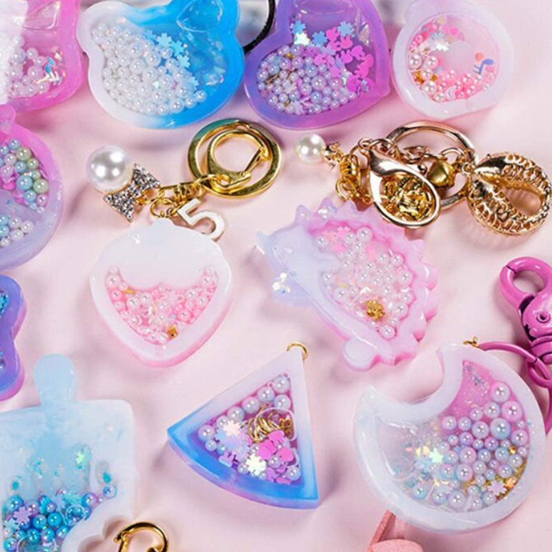 Khuôn Silicone Hình Mèo / Trái Tim / Mặt Trăng / Ngôi Sao