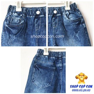 Quần lửng jean bé trai (26-38kg)