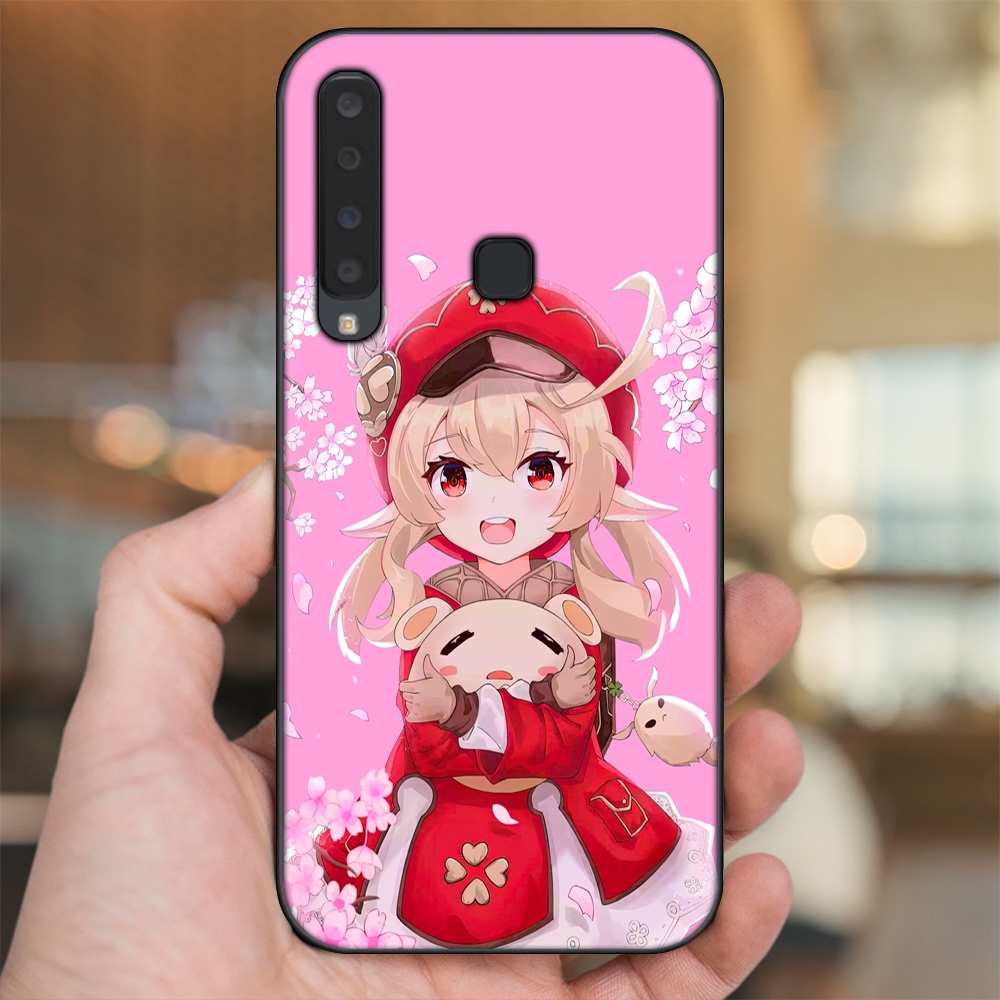 Ốp lưng Samsung A9 2018 viền đen in hình Klee Genshin Impact