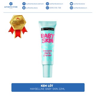 Kem lót Maybelline Baby Skin Instant Pore Eraser che phủ lỗ chân lông 22ml
